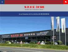 Tablet Screenshot of novu24.com